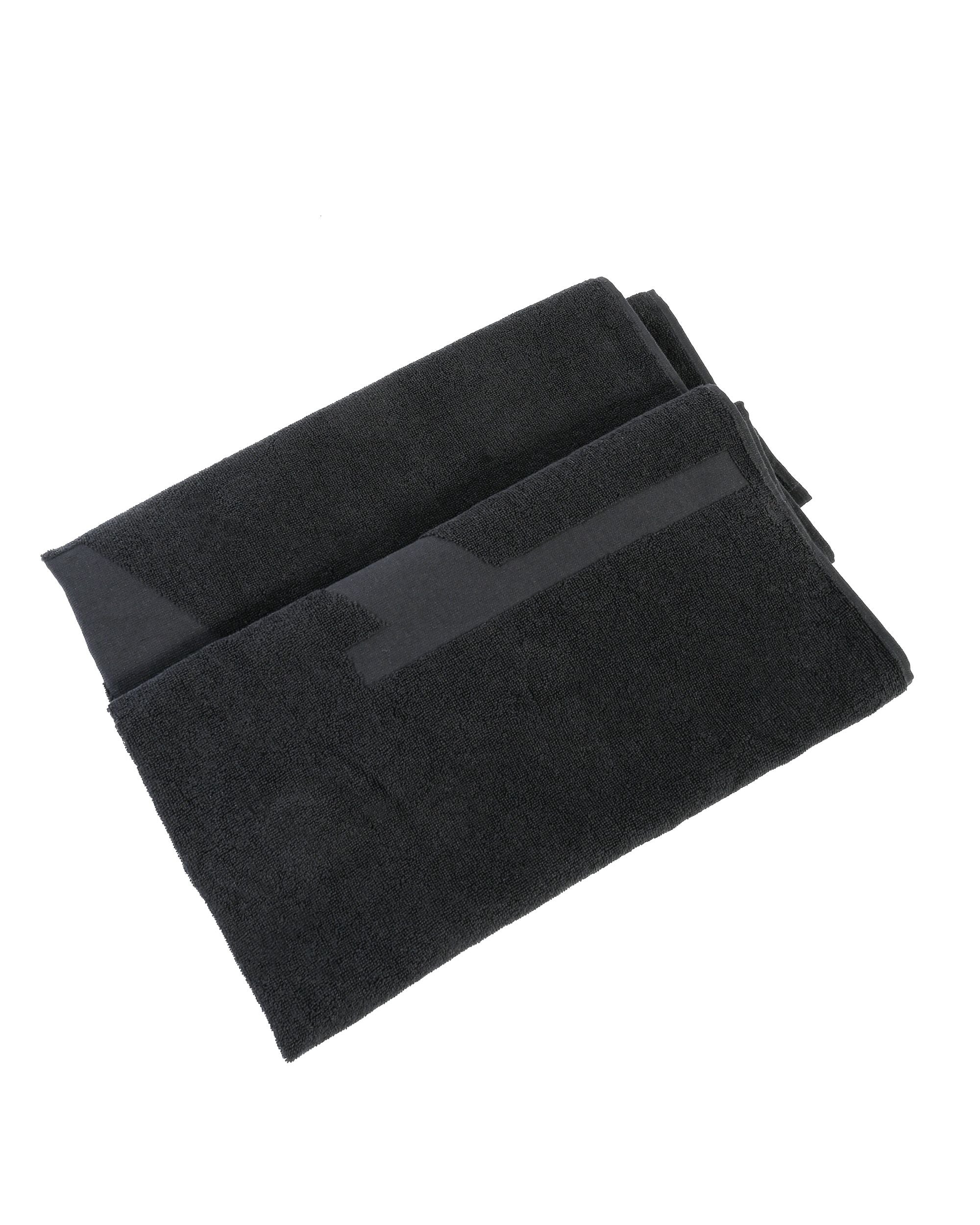 19V69 Italia Womens Beach Towel VSC1WTW01 BLACK