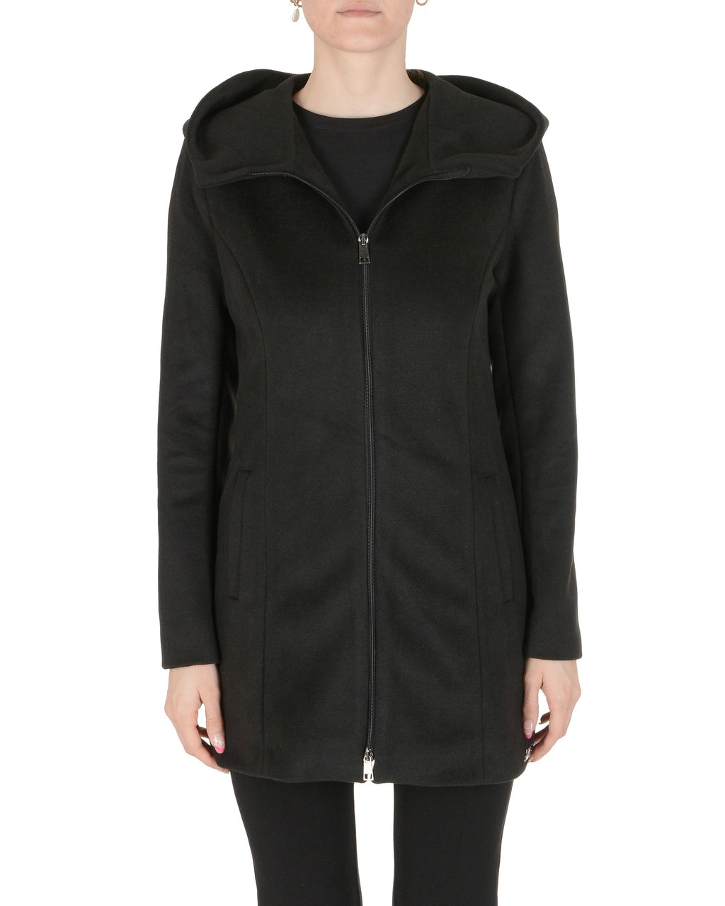 19V69 Italia Chaqueta de mujer negra NEVE BLACK