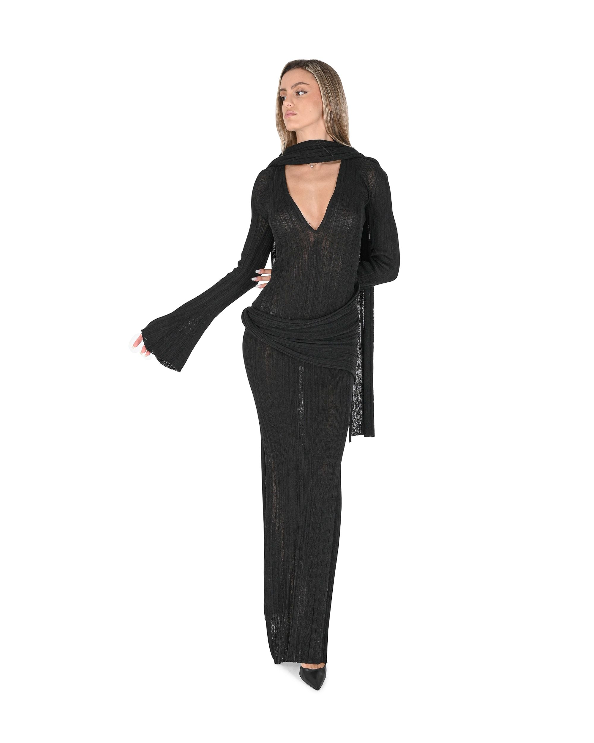 Vestido de mujer Aya Muse AMPF2403 NEGRO 801