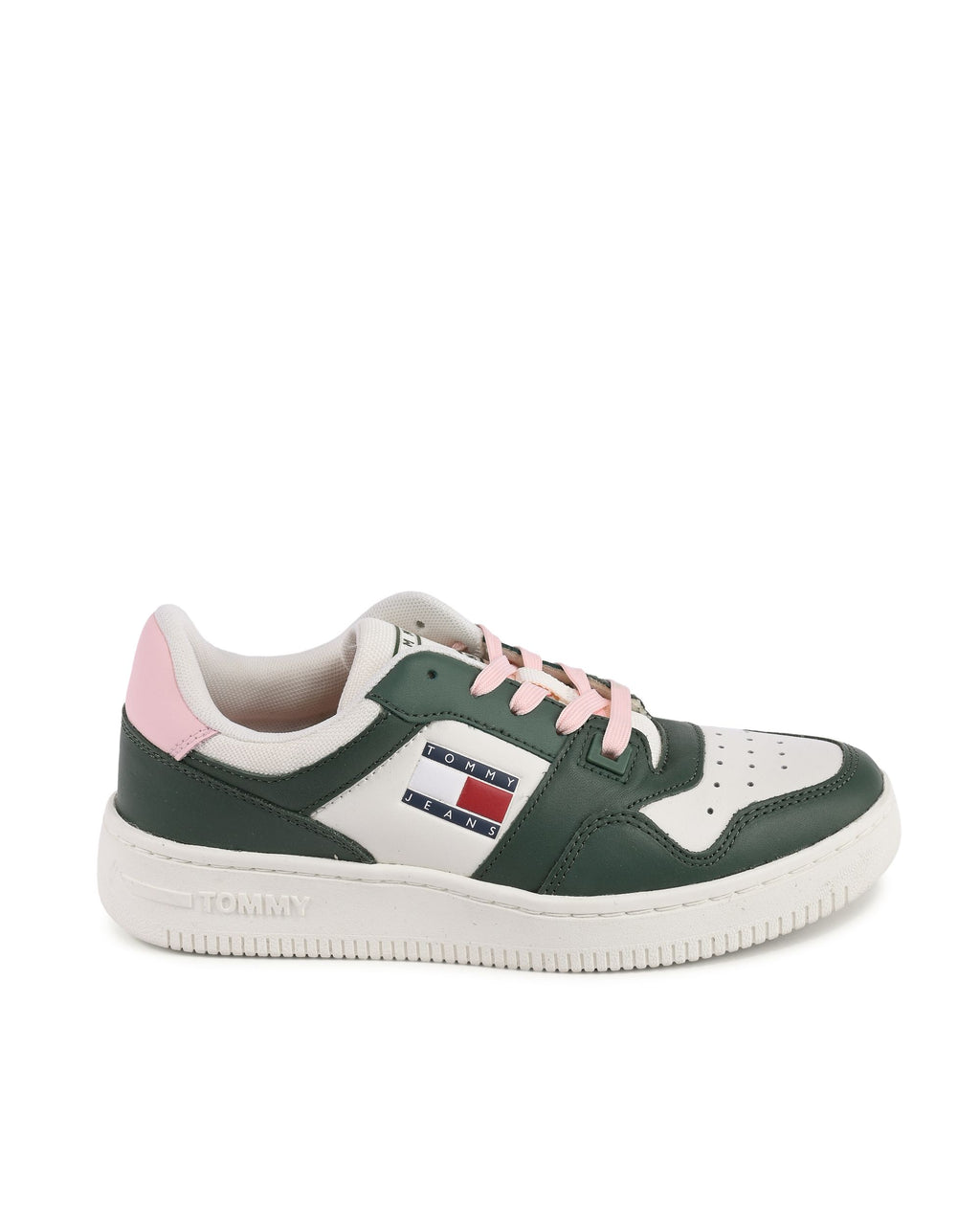 Zapatillas Tommy Hilfiger para mujer, color verde, EN0EN02204MBG