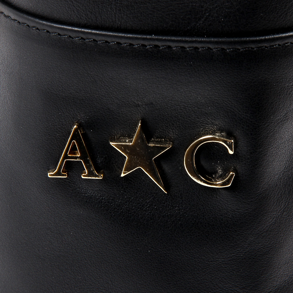 Andrew Charles Womens Handbag Black ROXANE