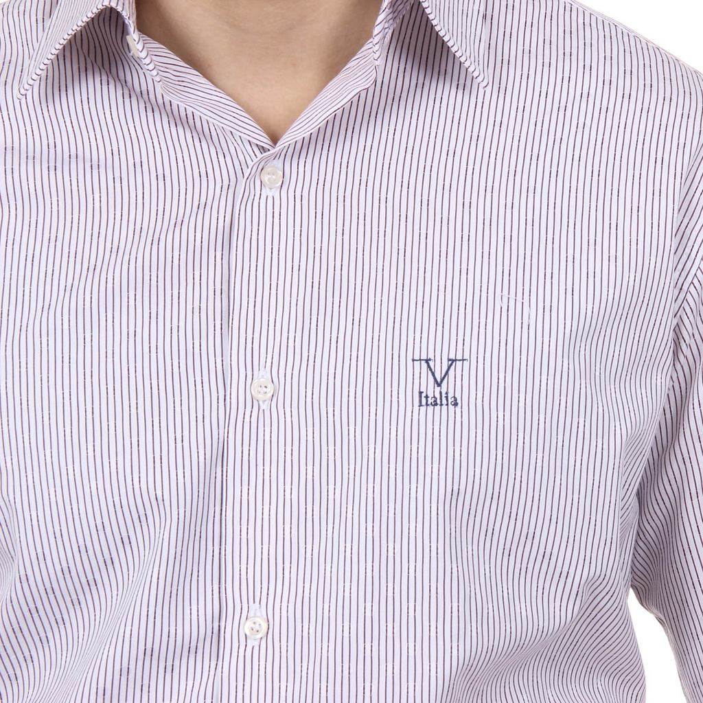 Camisa de cuello clásico para hombre V 1969 Italia 377 VAR. 514