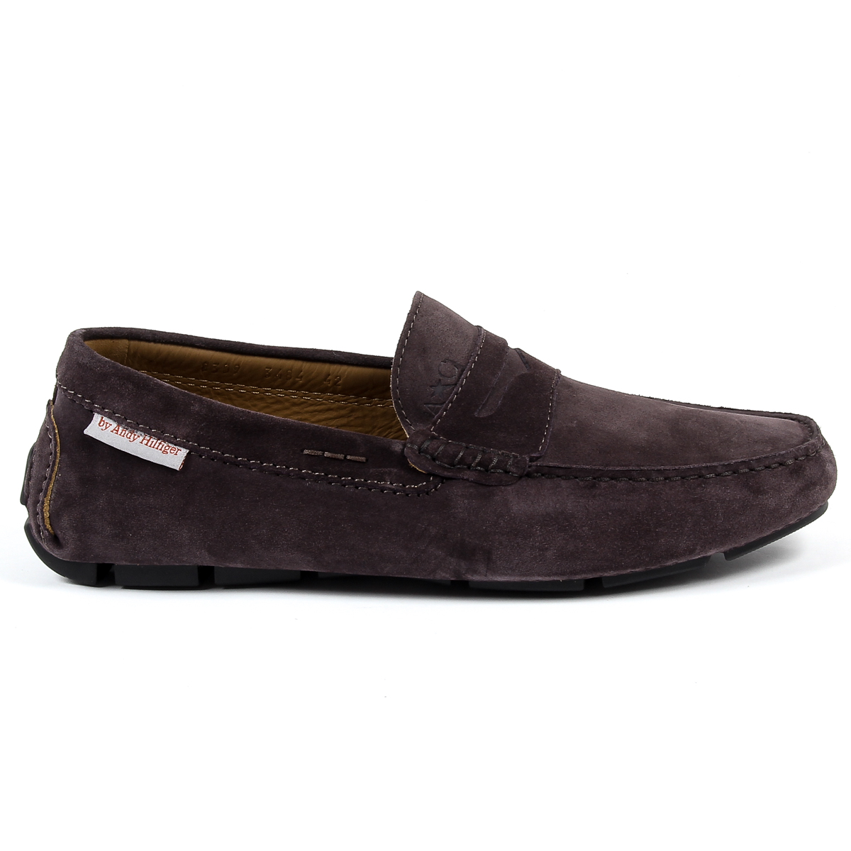Mocasines Andrew Charles para hombre, gris oscuro, JACKSON