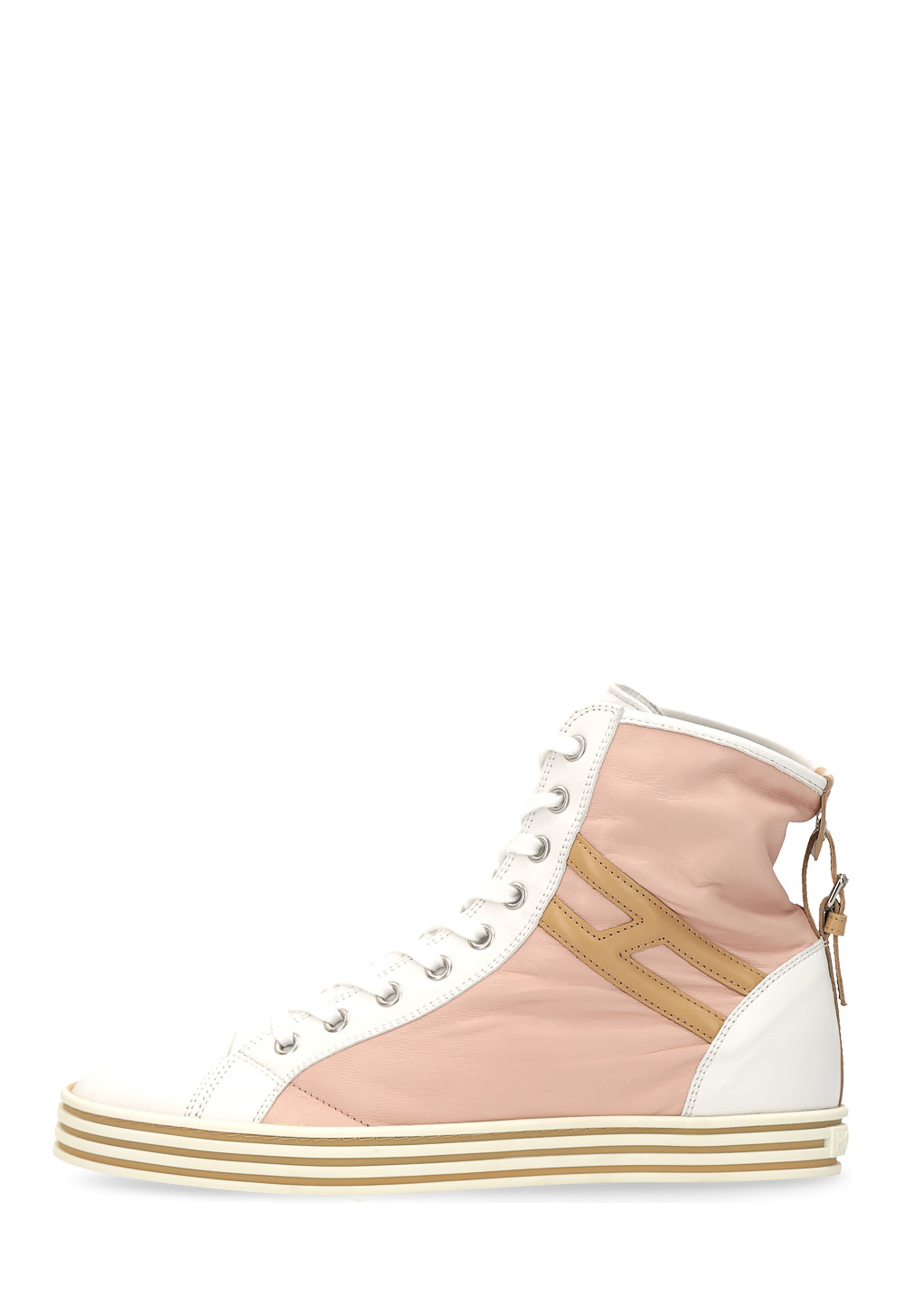 Zapatillas Hogan Rebel para mujer en color rosa HXW1820D66000PA0A09