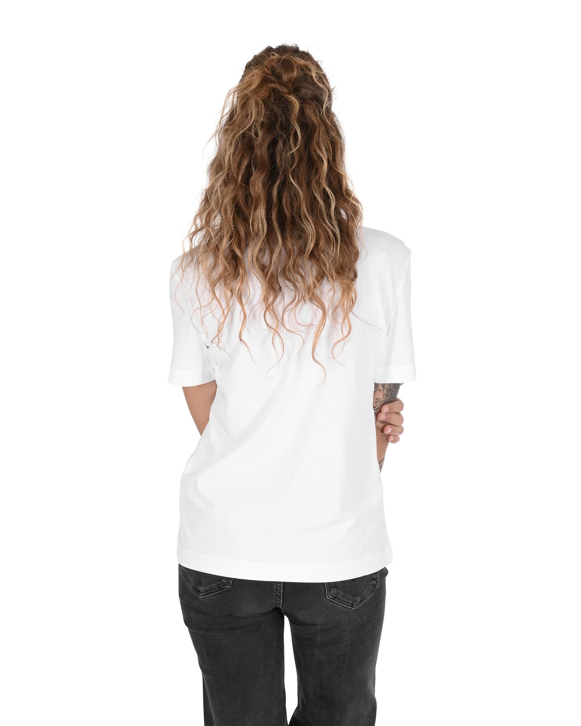 Camiseta de mujer Love Moschino W 4 H06 33 M 3876 A00 BLANCO ÓPTICO