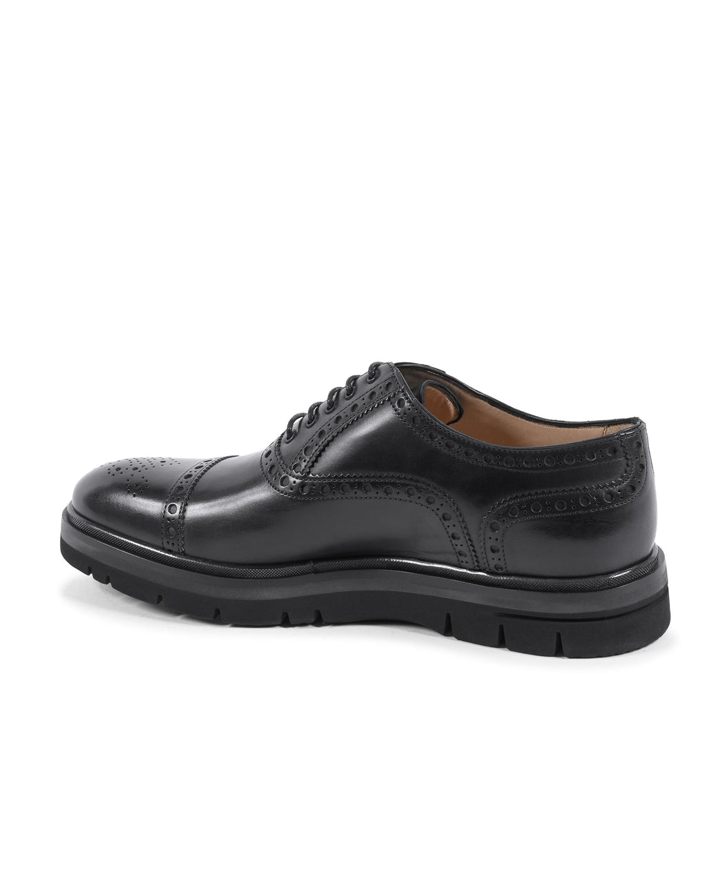 Dee Ocleppo Zapatos brogue para hombre EB130 VITELLO NERO