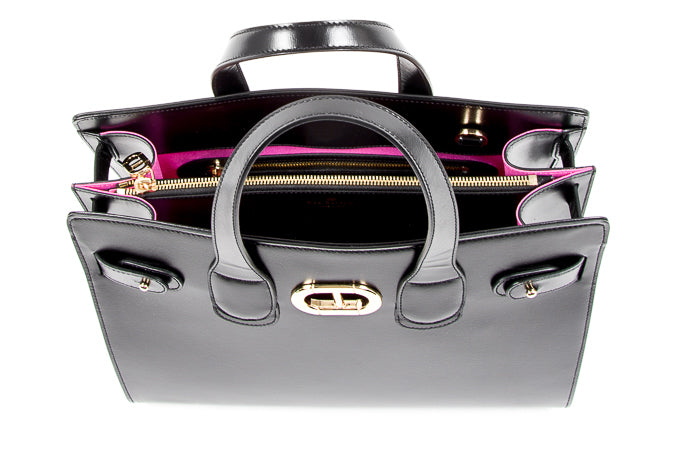 Bolso grande negro Verona