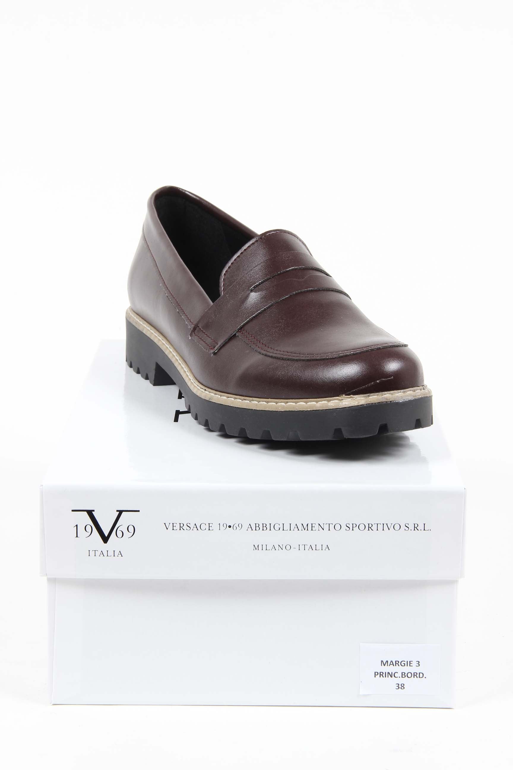 Mocasines italianos para mujer V 1969 MARGIE 3 PRINC. BORD