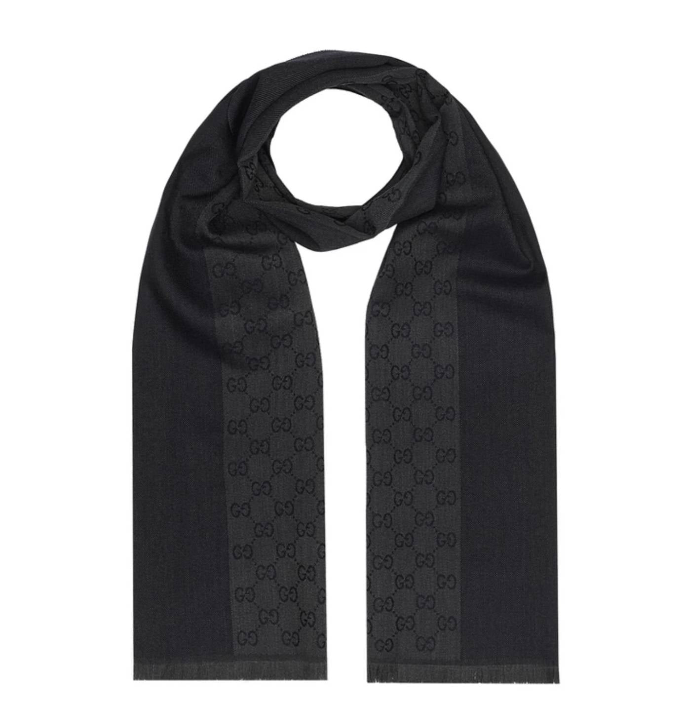 Bufanda Gucci para hombre 40x180 azul