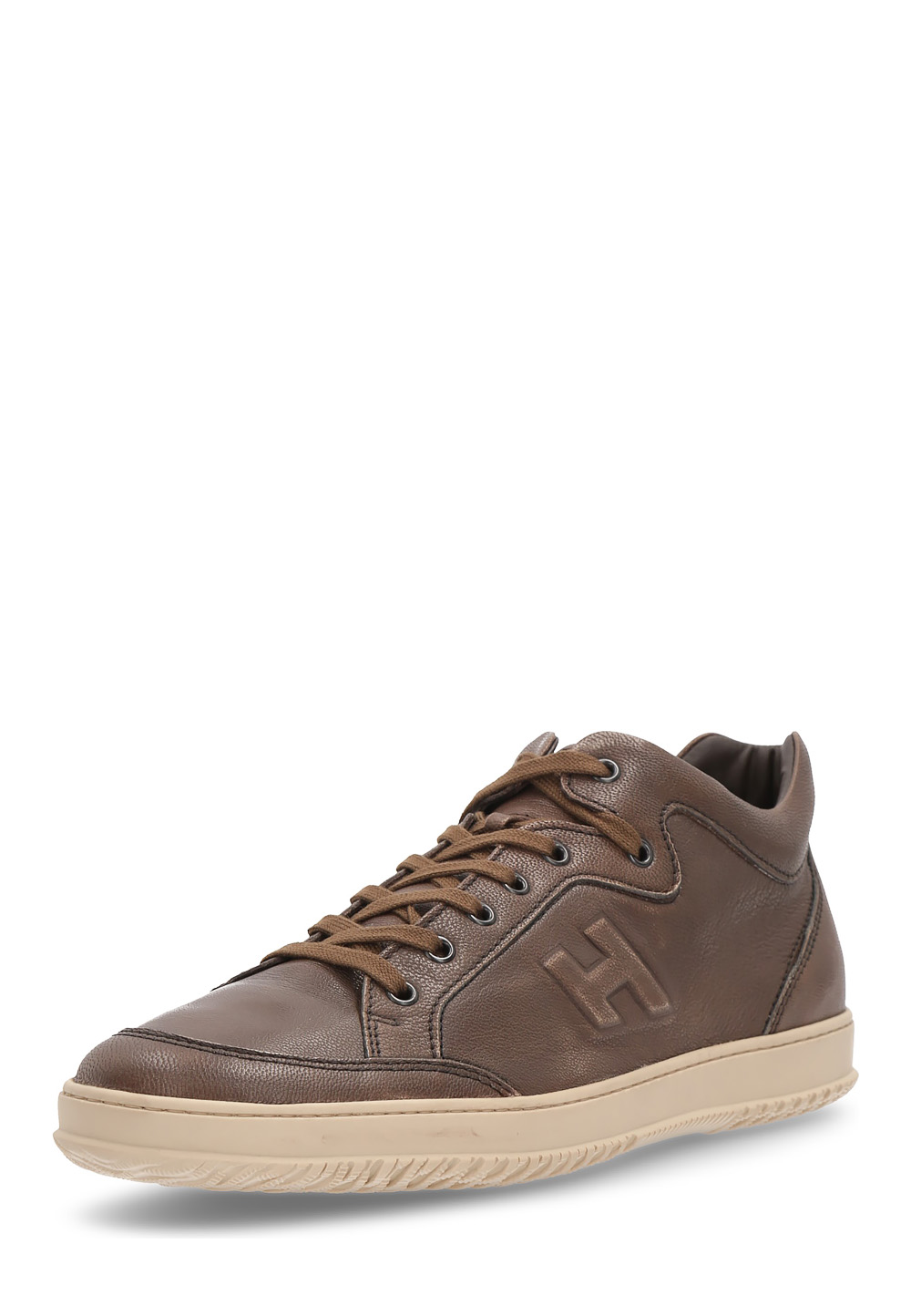Hogan Mens Sneaker Brown HXM1680D21077VJC407