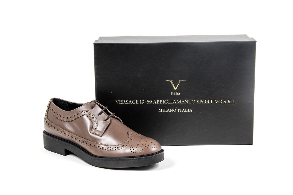 V 1969 Italia - Zapato brogue para mujer B1670 VITELLO TAUPE