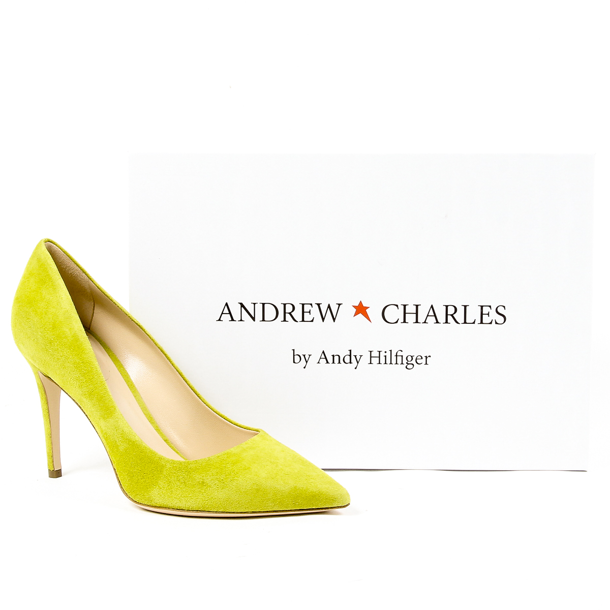 Andrew Charles Womens Pump Yellow MIA