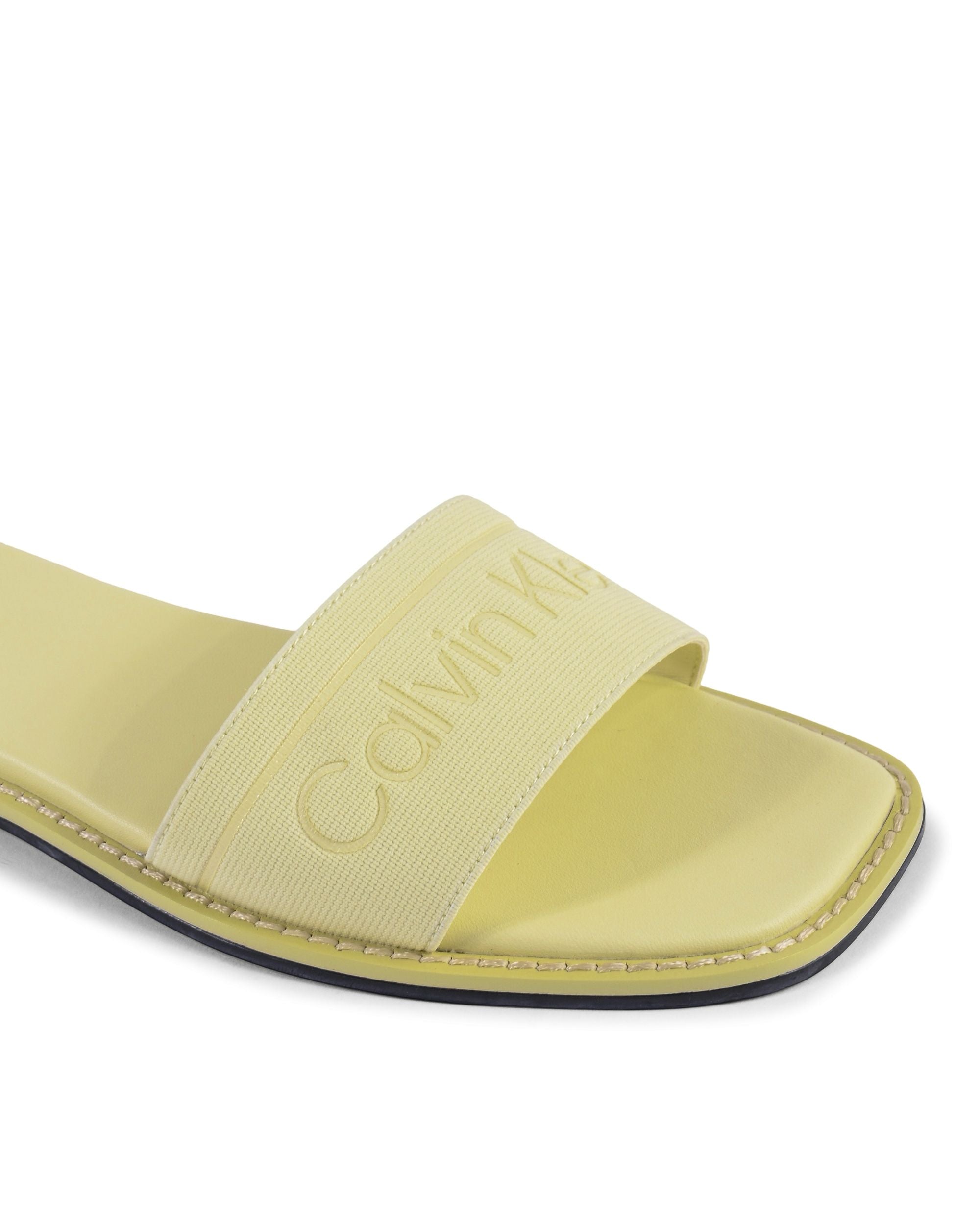 Sandalias Calvin Klein para mujer amarillas HW0HW01989ZCW