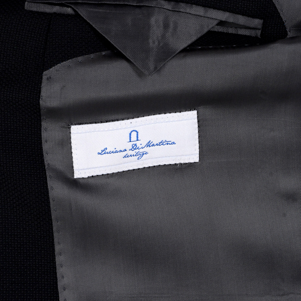 Chaqueta Luciano Di Martina para hombre, manga larga, azul oscuro