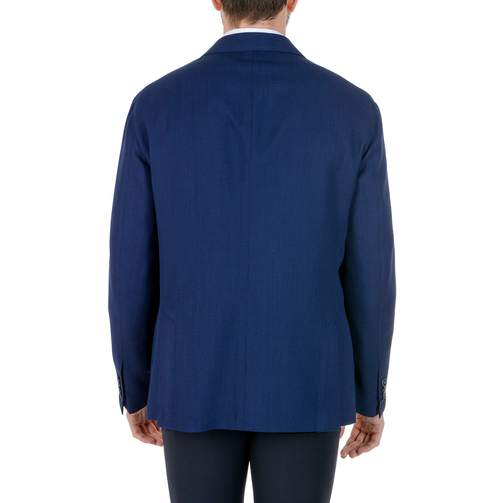 Chaqueta Barba Napoli para hombre de manga larga azul