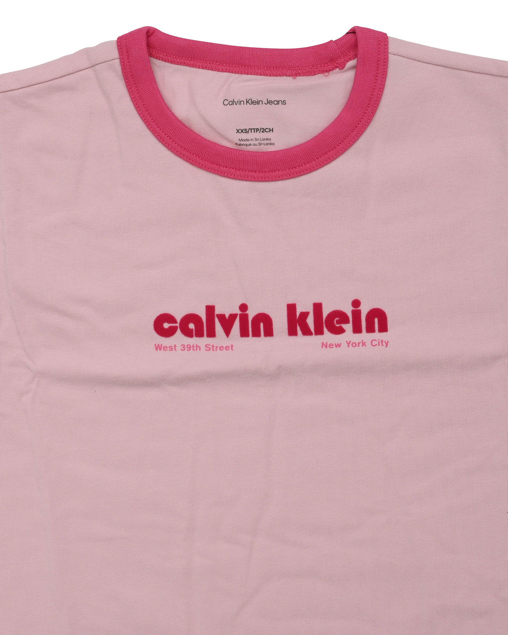 Calvin Klein Womens T-Shirt LV047C821GW0S
