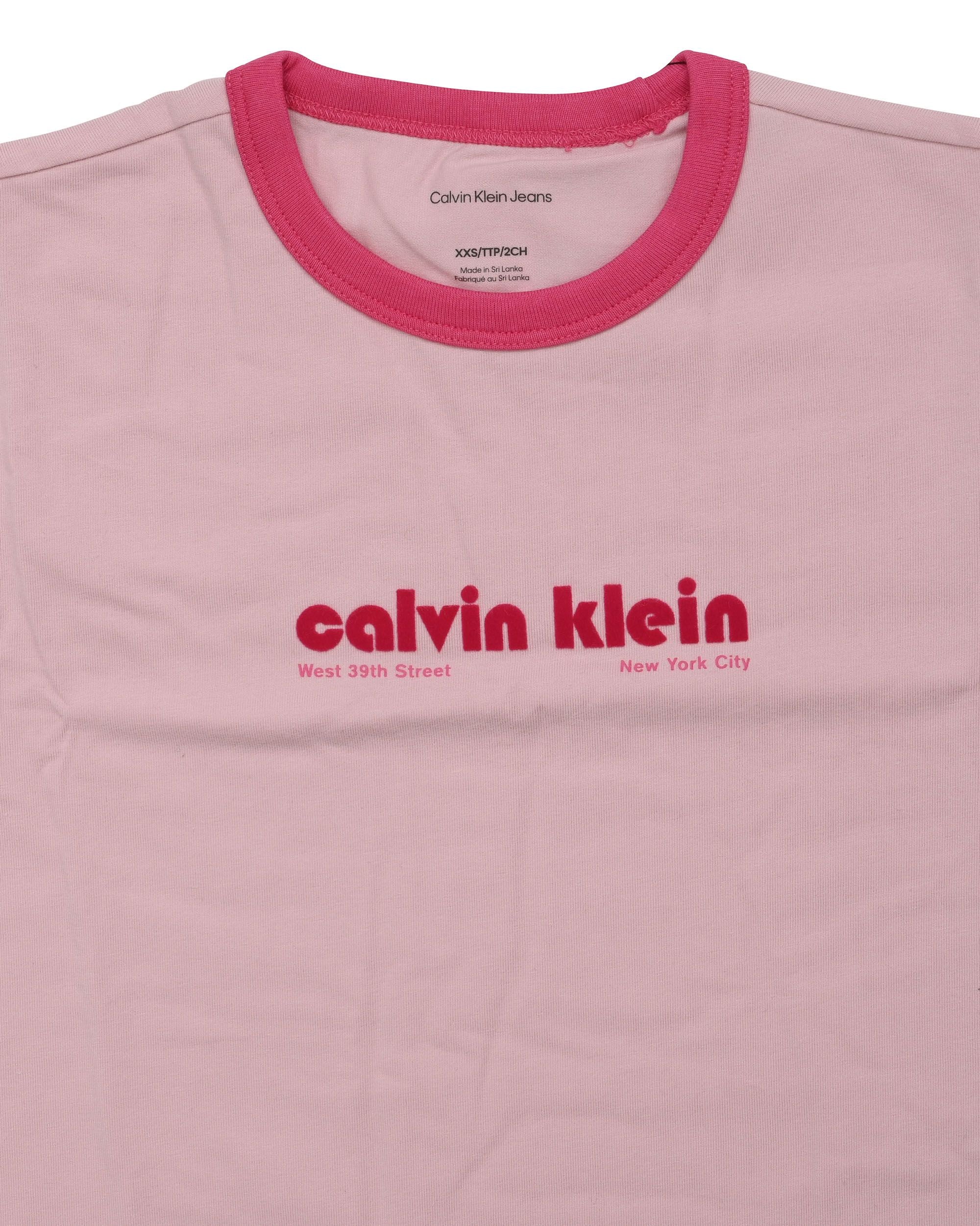 Calvin Klein Womens T-Shirt LV047C821GW0S