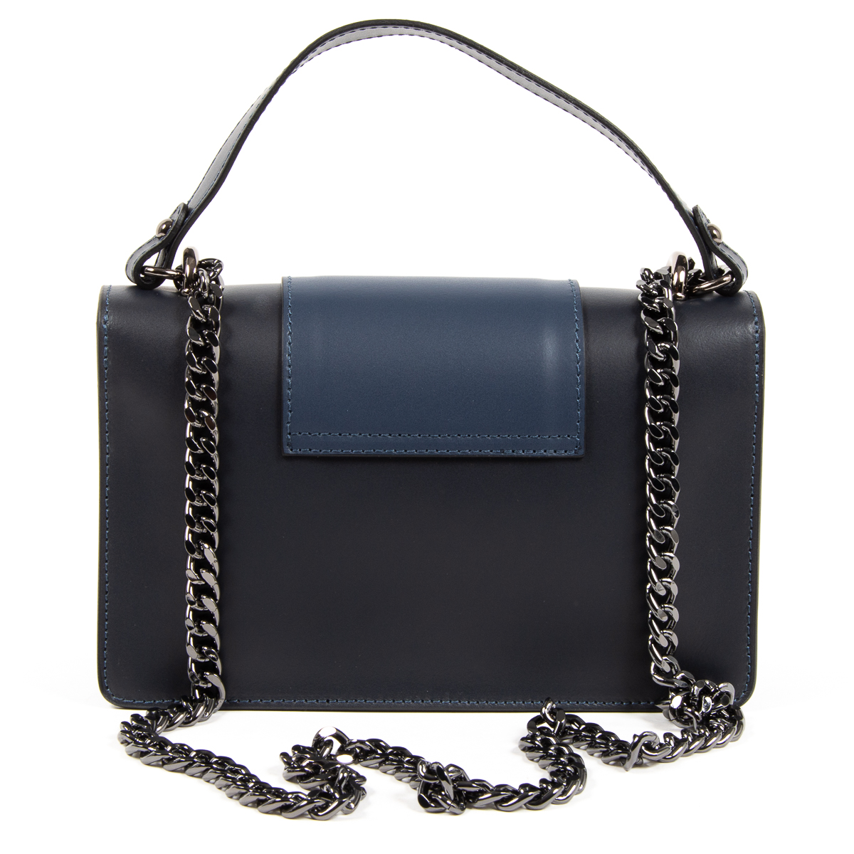 V 1969 Italia Bolso de mano para mujer azul DIADEMA