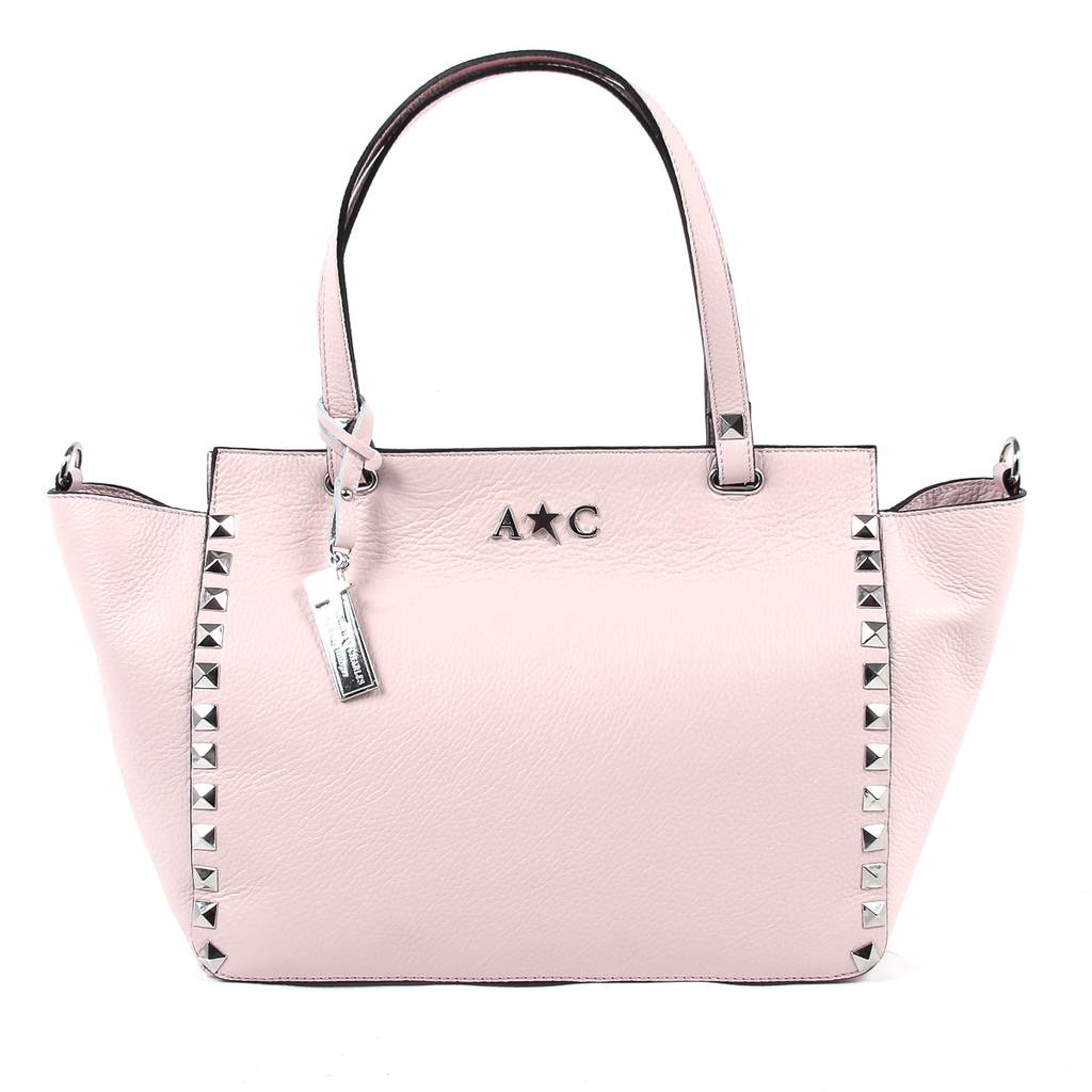 Andrew Charles Womens Handbag Pink JASMIN