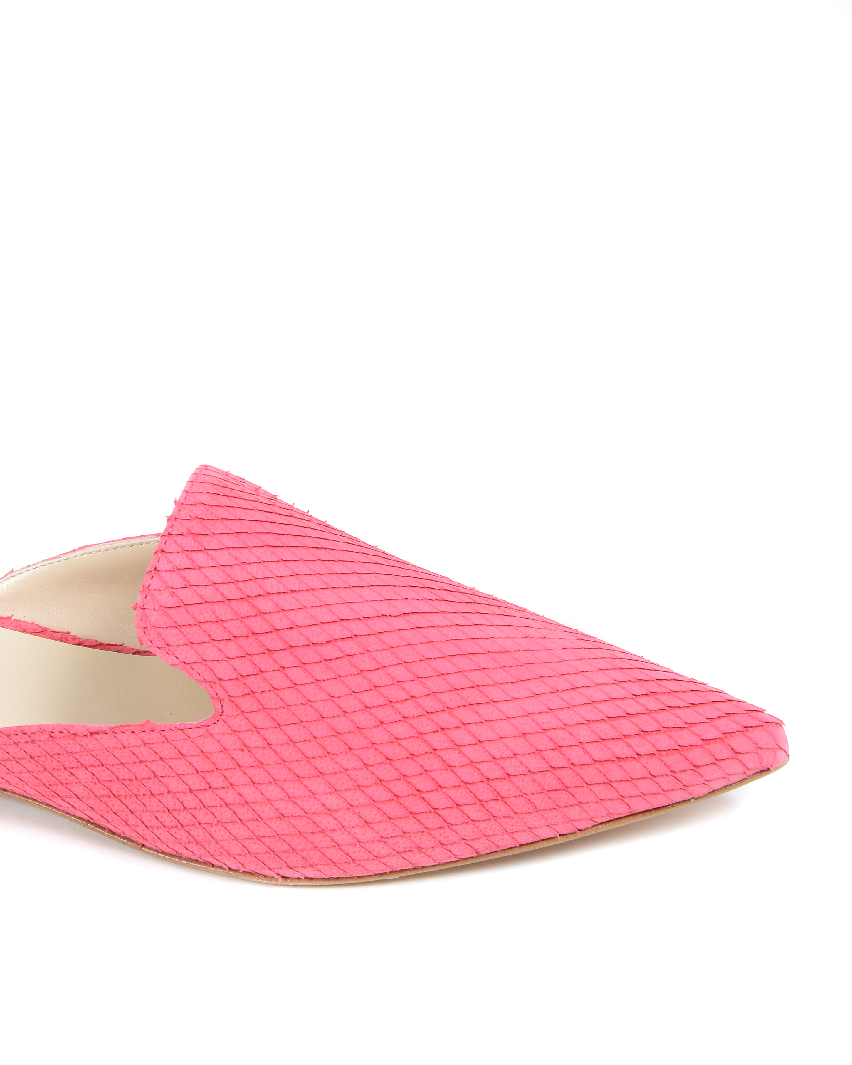 19V69 Italia Sandalias para mujer rosa 4747 SABOT PITONE STAMP ROSA