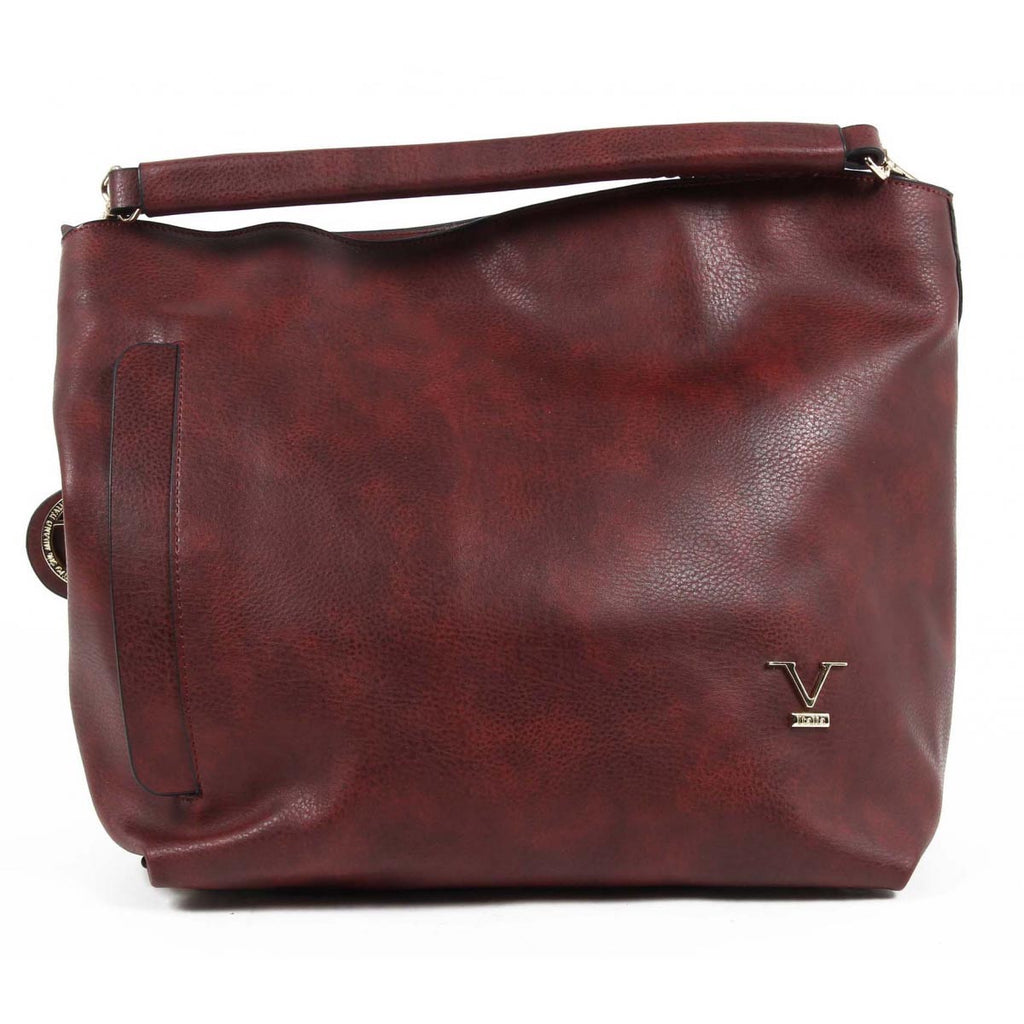 Bolso de mano para mujer V 1969 Italia VE06 ROJO CLARET