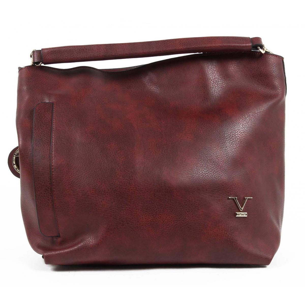 Bolso de mano para mujer V 1969 Italia VE06 ROJO CLARET