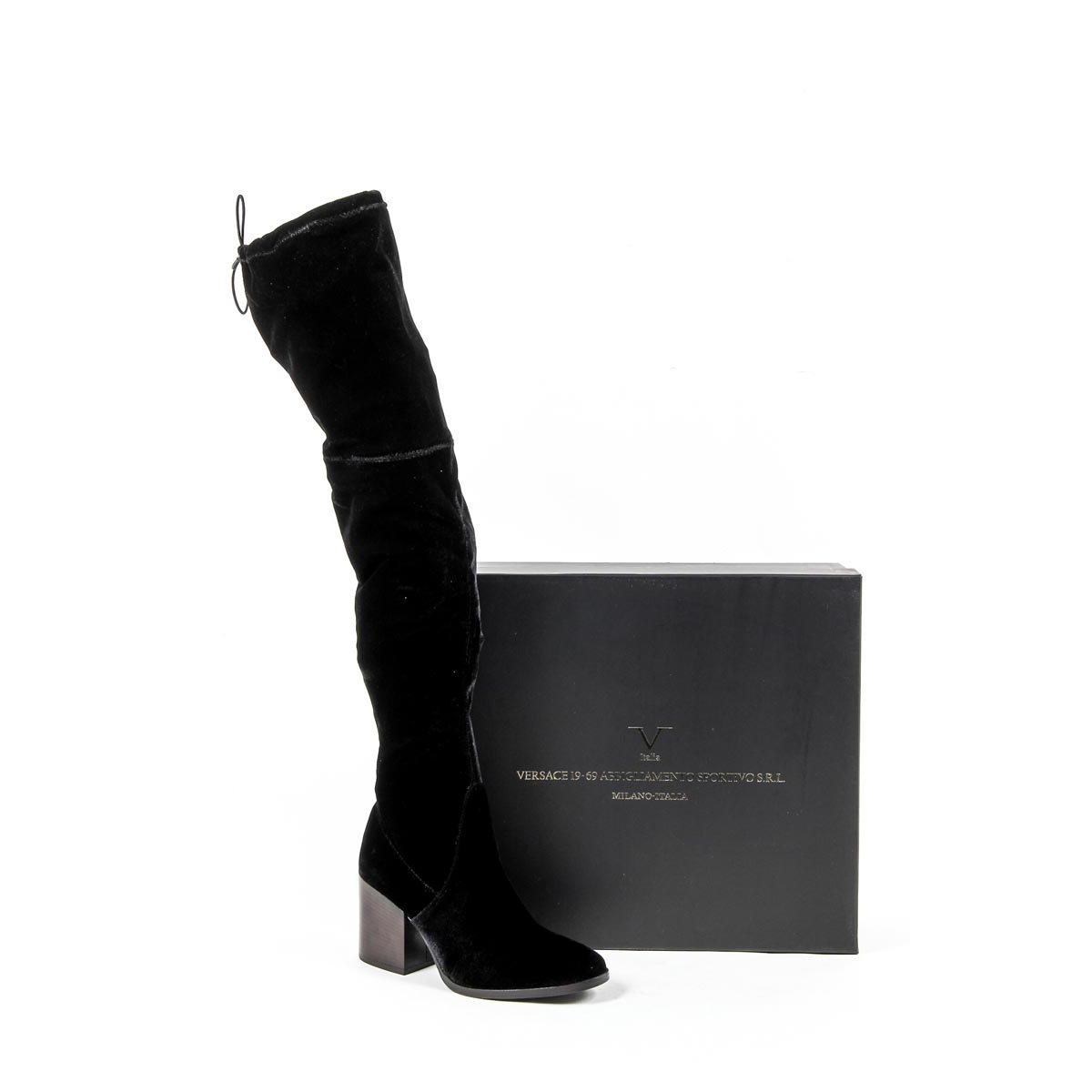 Bota alta para mujer V 1969 Italia B2397 GIOIA NERO