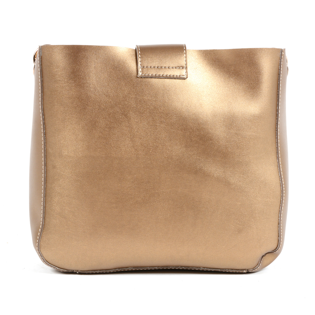 V 1969 Italia Womens Handbag Gold TRIPOLI