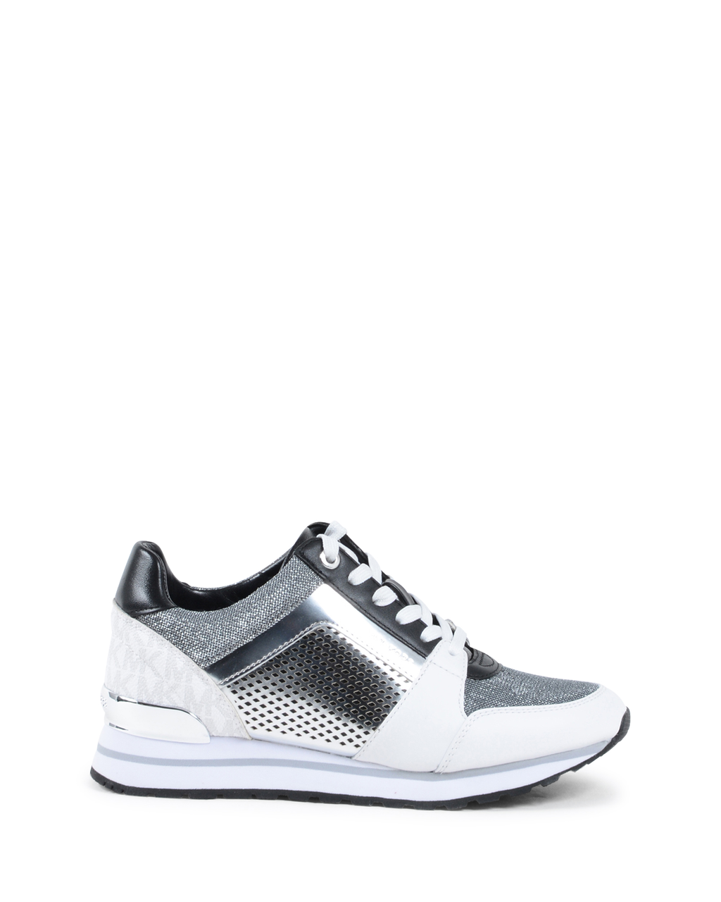 Zapatillas Michael Kors para mujer plateadas BILLIE