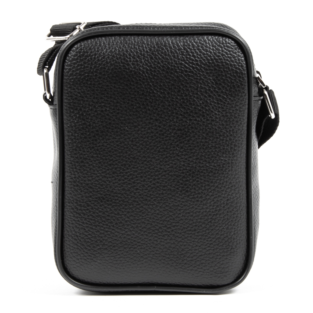V 1969 Italia Mens Shoulder Bag Black MILITARY