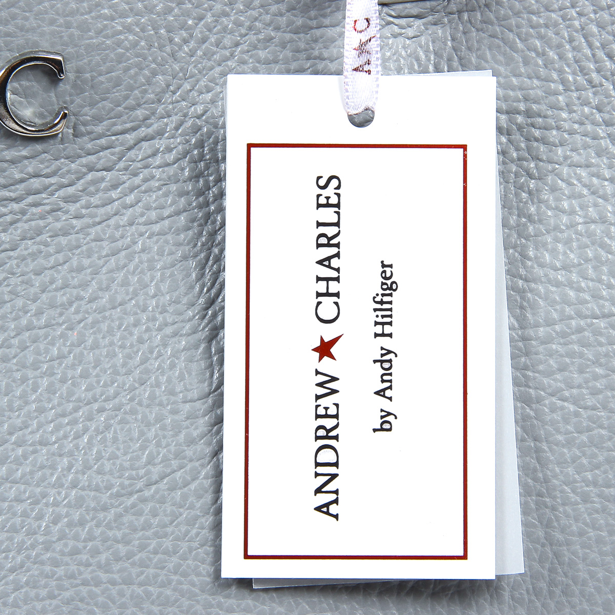 Andrew Charles Womens Handbag Grey JASMIN