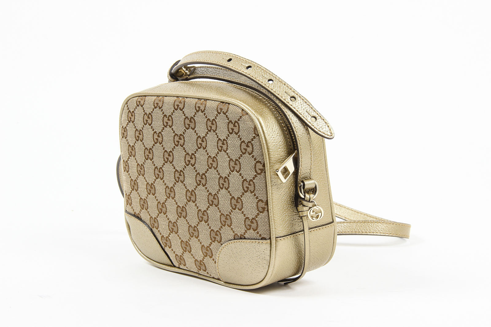 Bolso bandolera Gucci Bree Original GG Canvas Mini para mujer