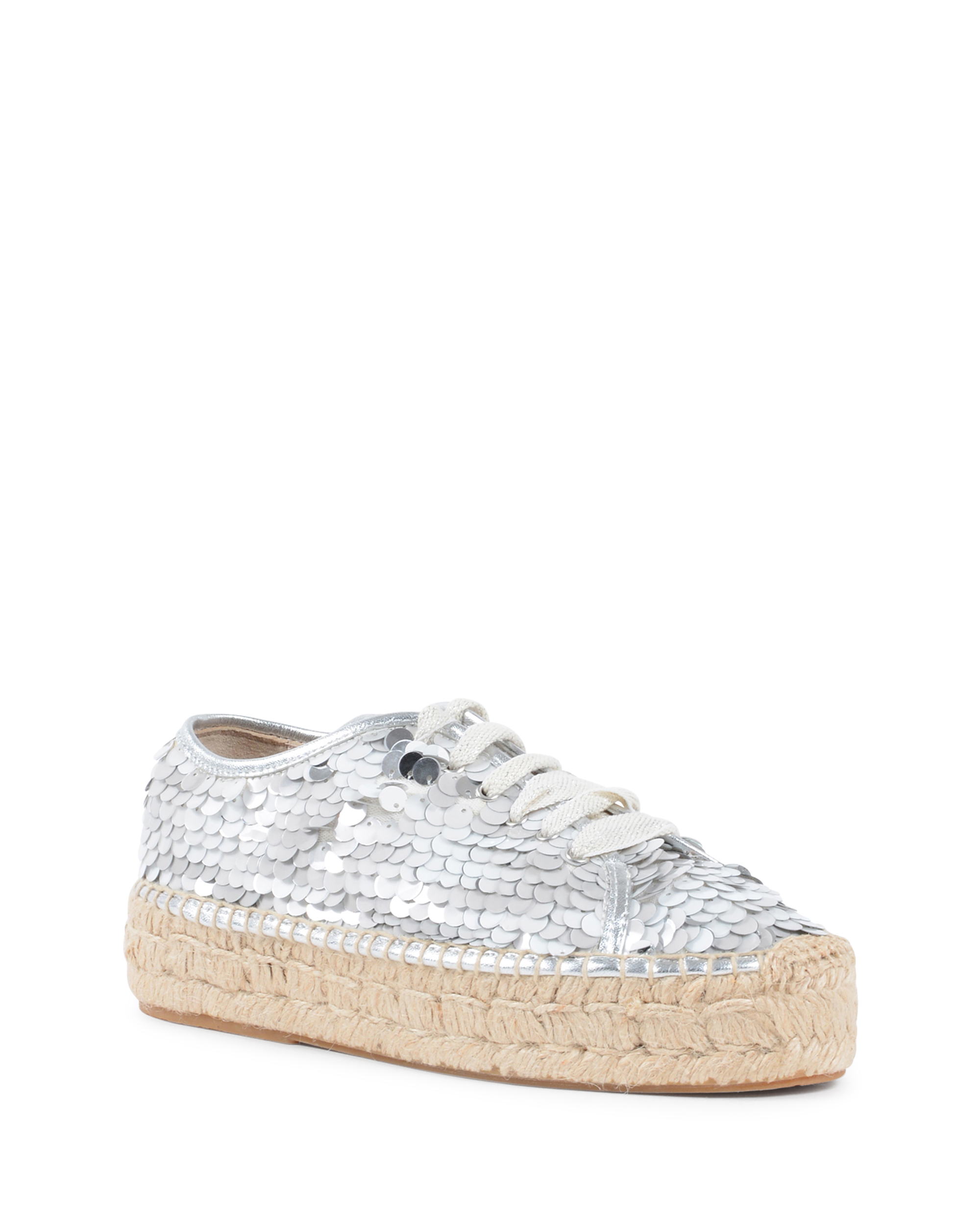 Premiata Womens Espadrille Silver M4708A SILVER