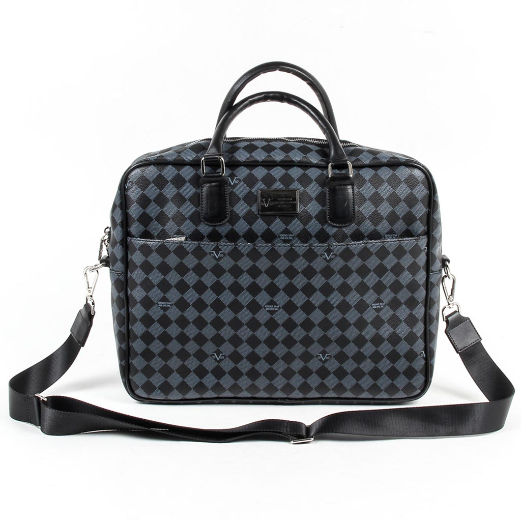 Bolso de hombre V 1969 Italia V1969019 GRIS NEGRO