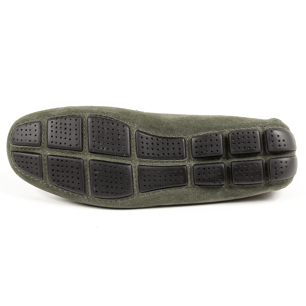 Mocasines Andrew Charles para hombre verde oscuro STEVE