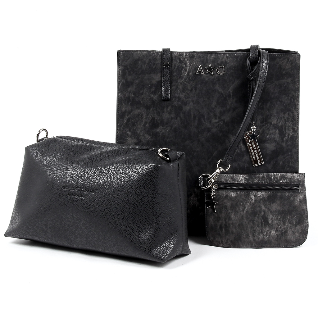 Andrew Charles Womens Handbag Black SERINA