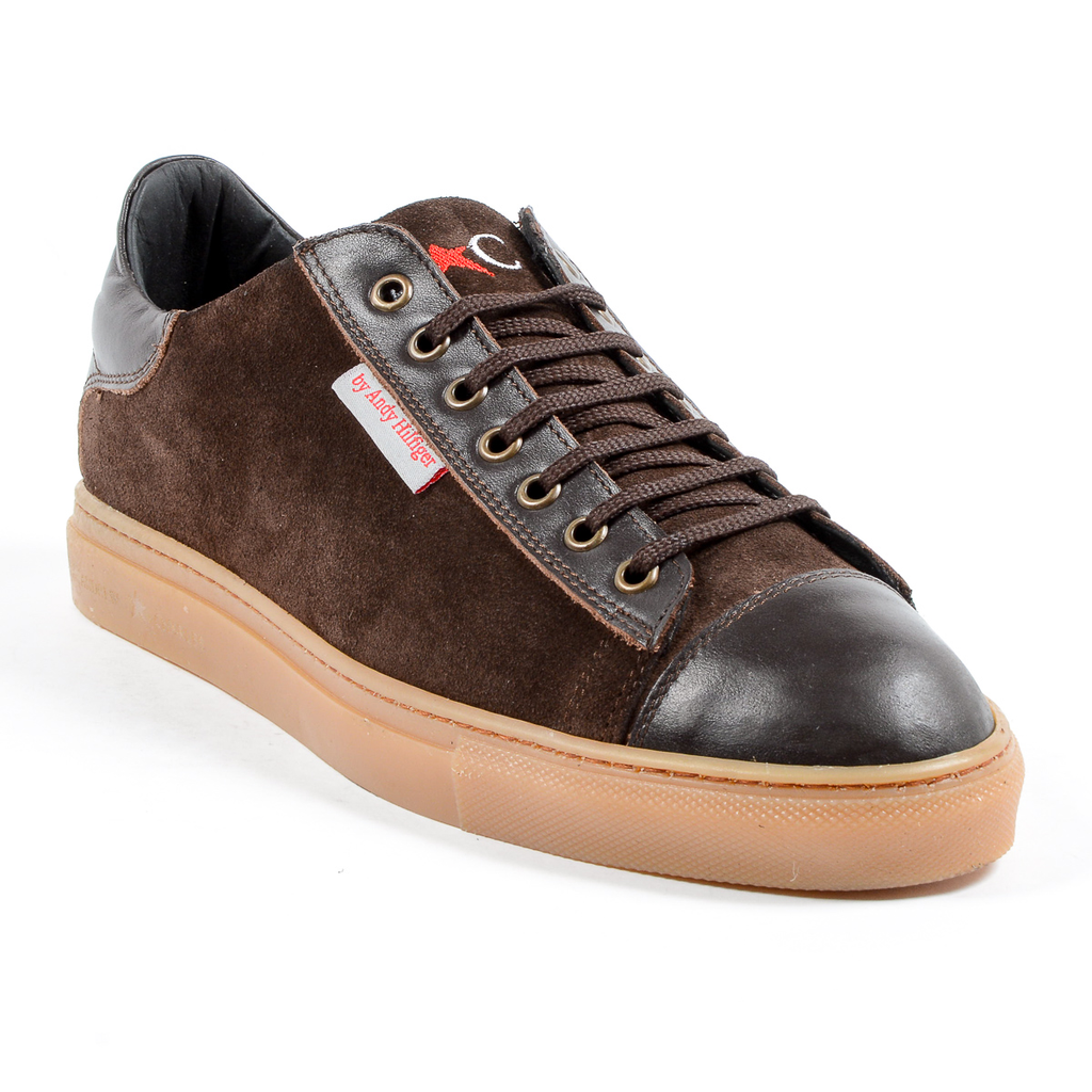 Andrew Charles Mens Sneaker Brown TOM