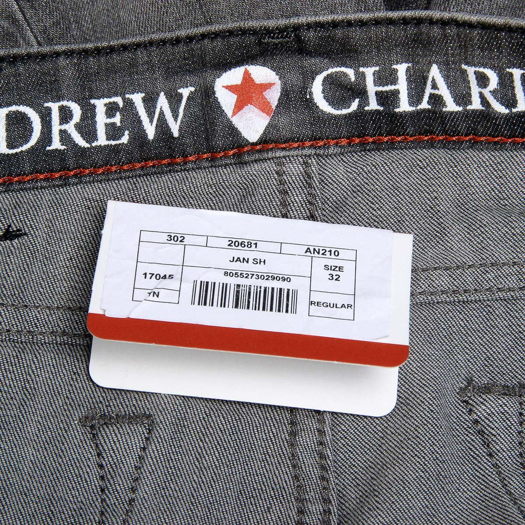 Vaqueros Andrew Charles para hombre, gris, enero
