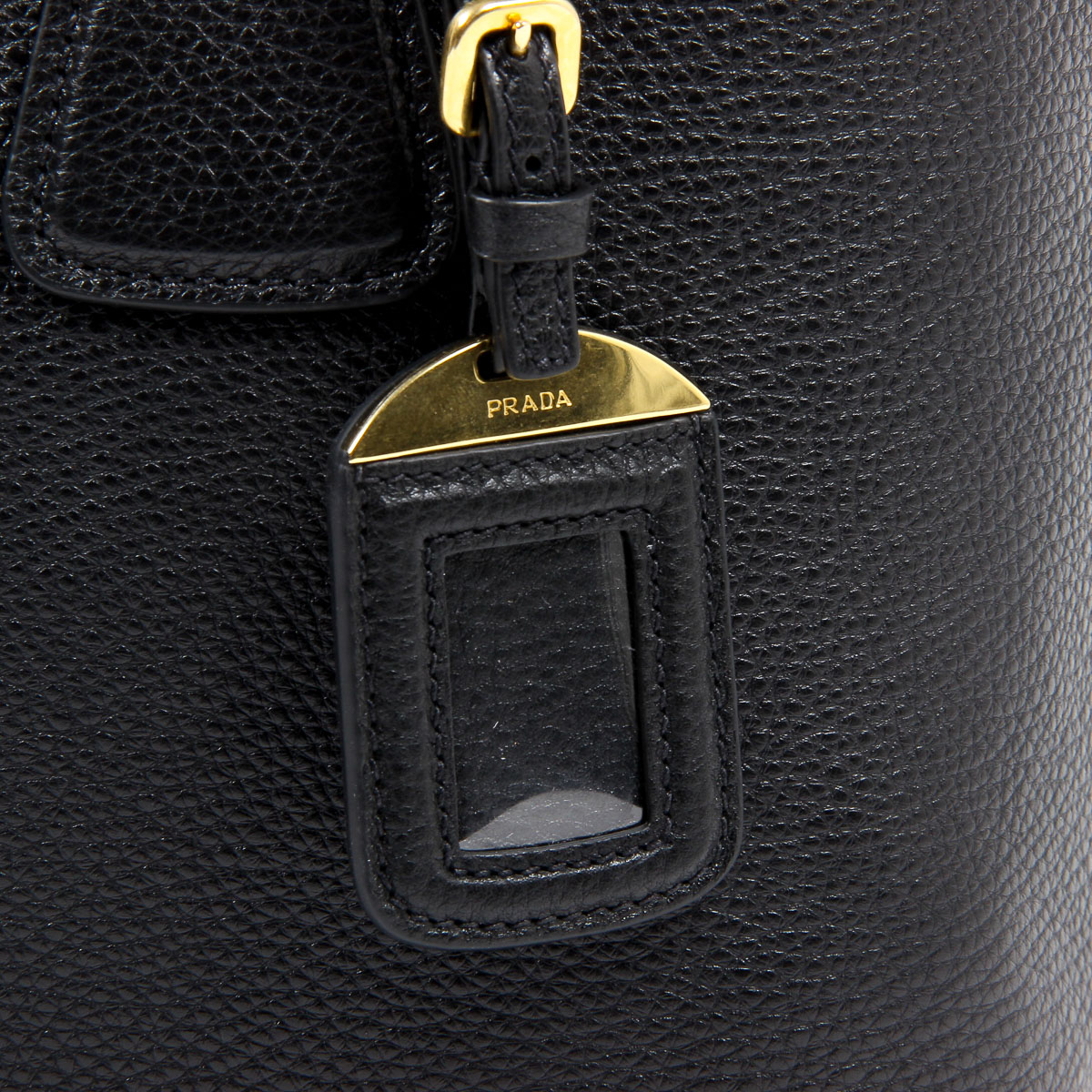 Bolso de mano Prada para mujer 1BG043 2E8K F0002 NERO VITELLO PHENIX