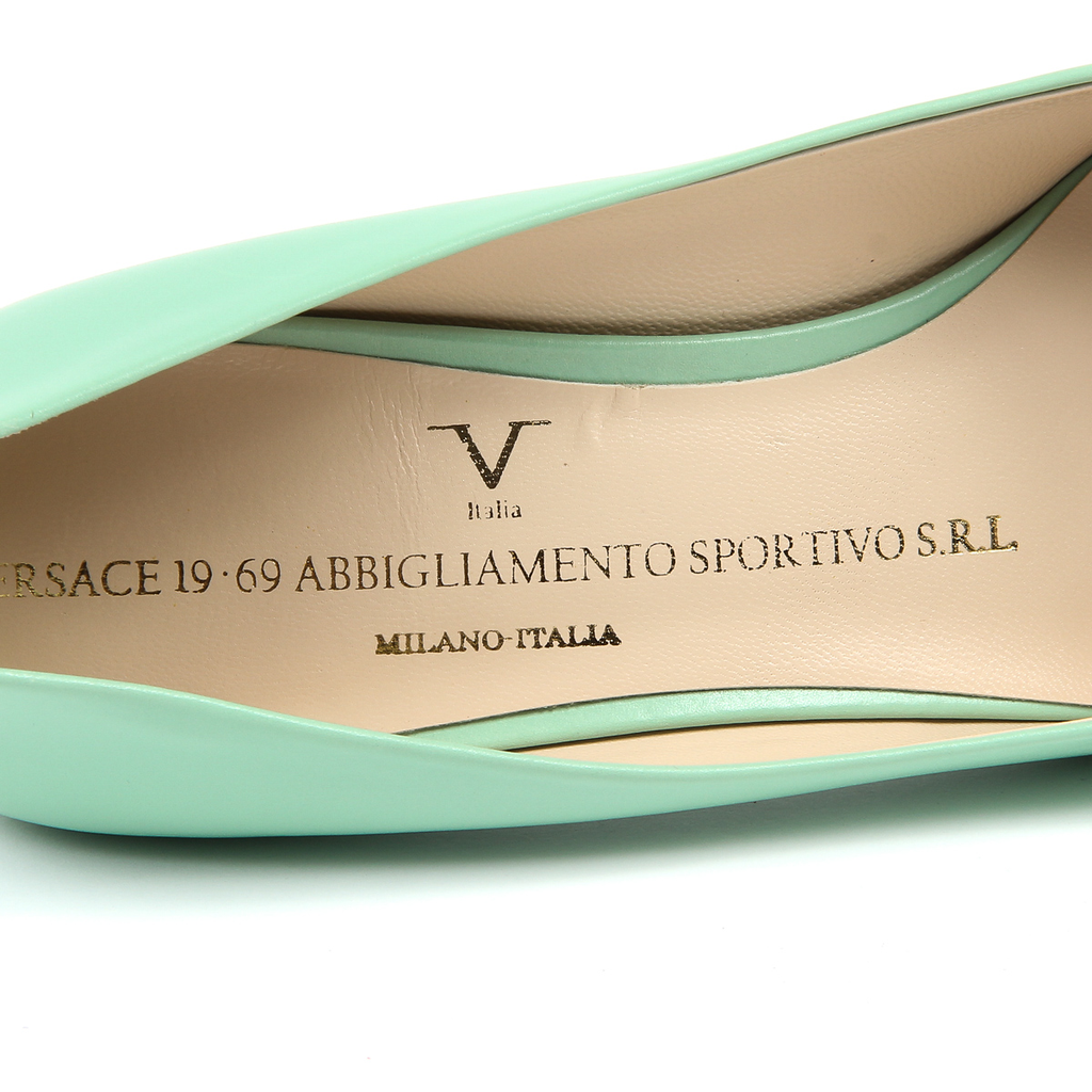 V 1969 Italia Womens Pump Green ASIA