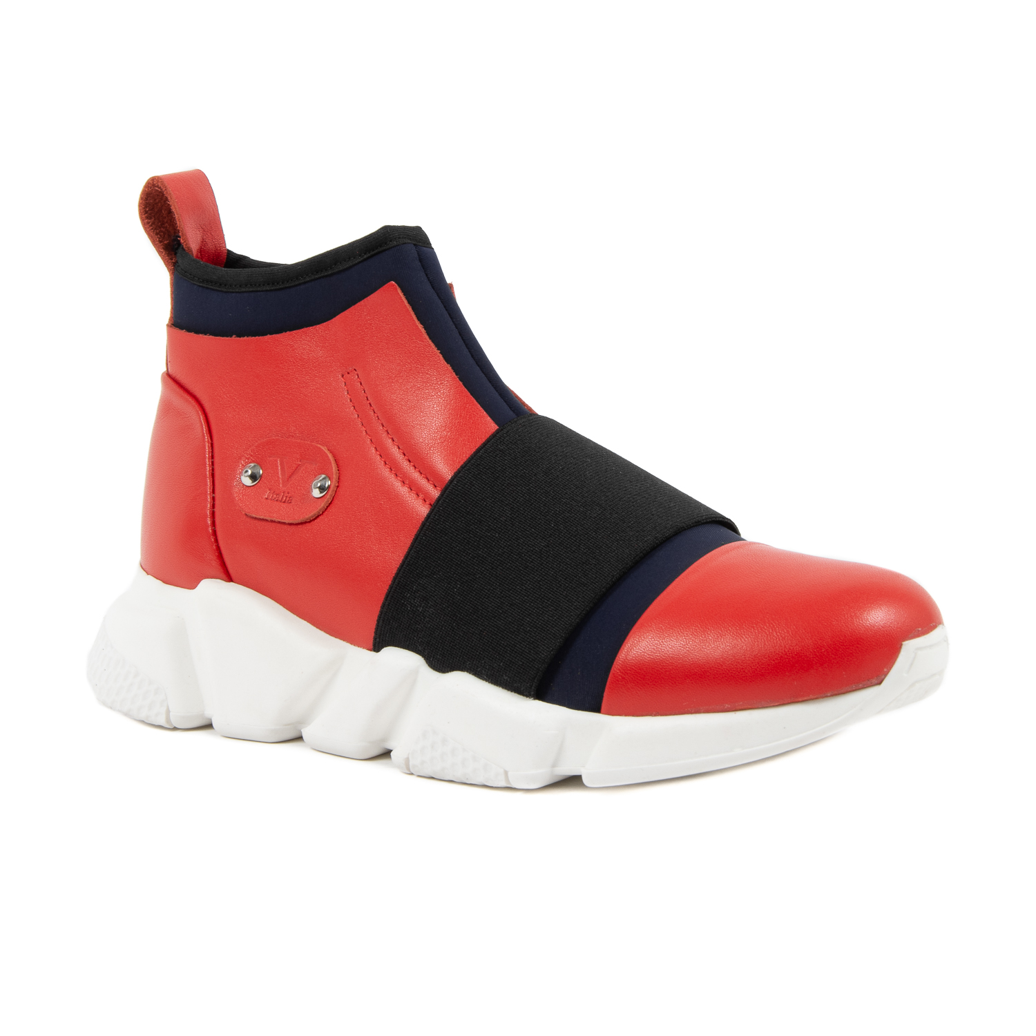 V 1969 Italia Zapatillas de mujer rojas JANE