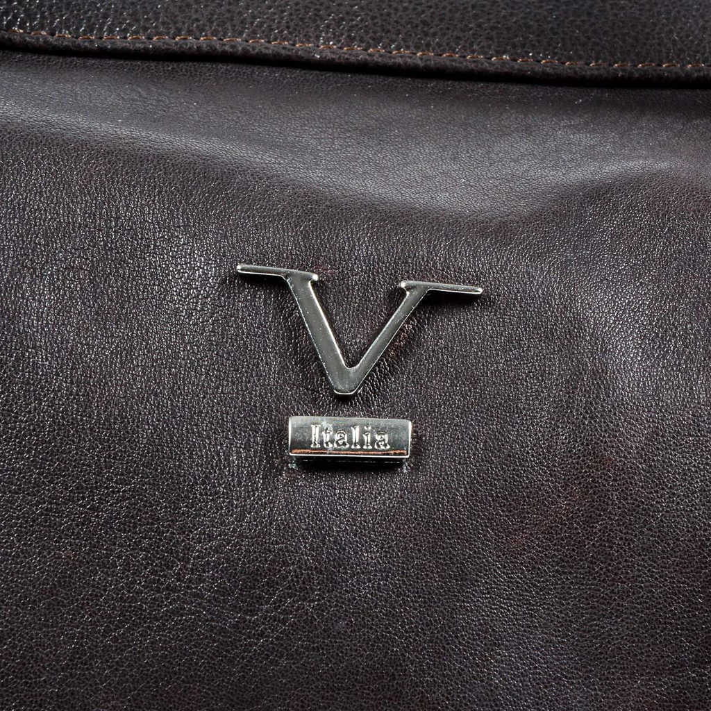 Bolso deportivo para hombre V 1969 Italia marrón BERLINO