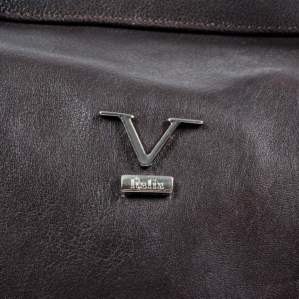 Bolso deportivo para hombre V 1969 Italia marrón BERLINO