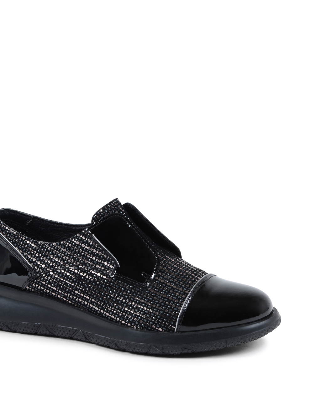 Fratelli Rossetti Womens Sneaker Black 75685 SWING ARGENTO NERO