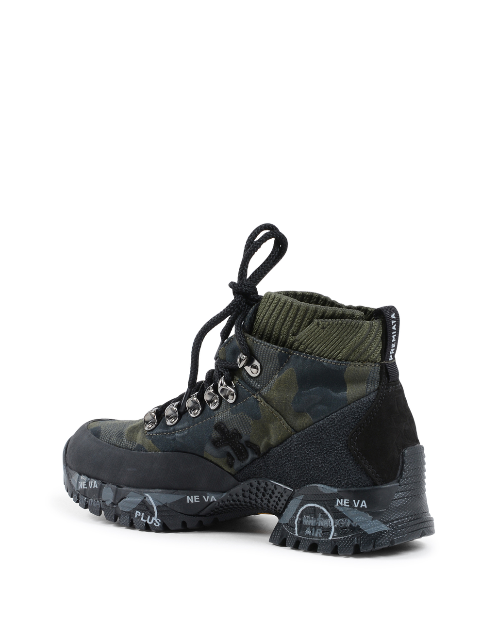 Premiata Womens Trekking Sneaker Military Green LOUTRECK 124
