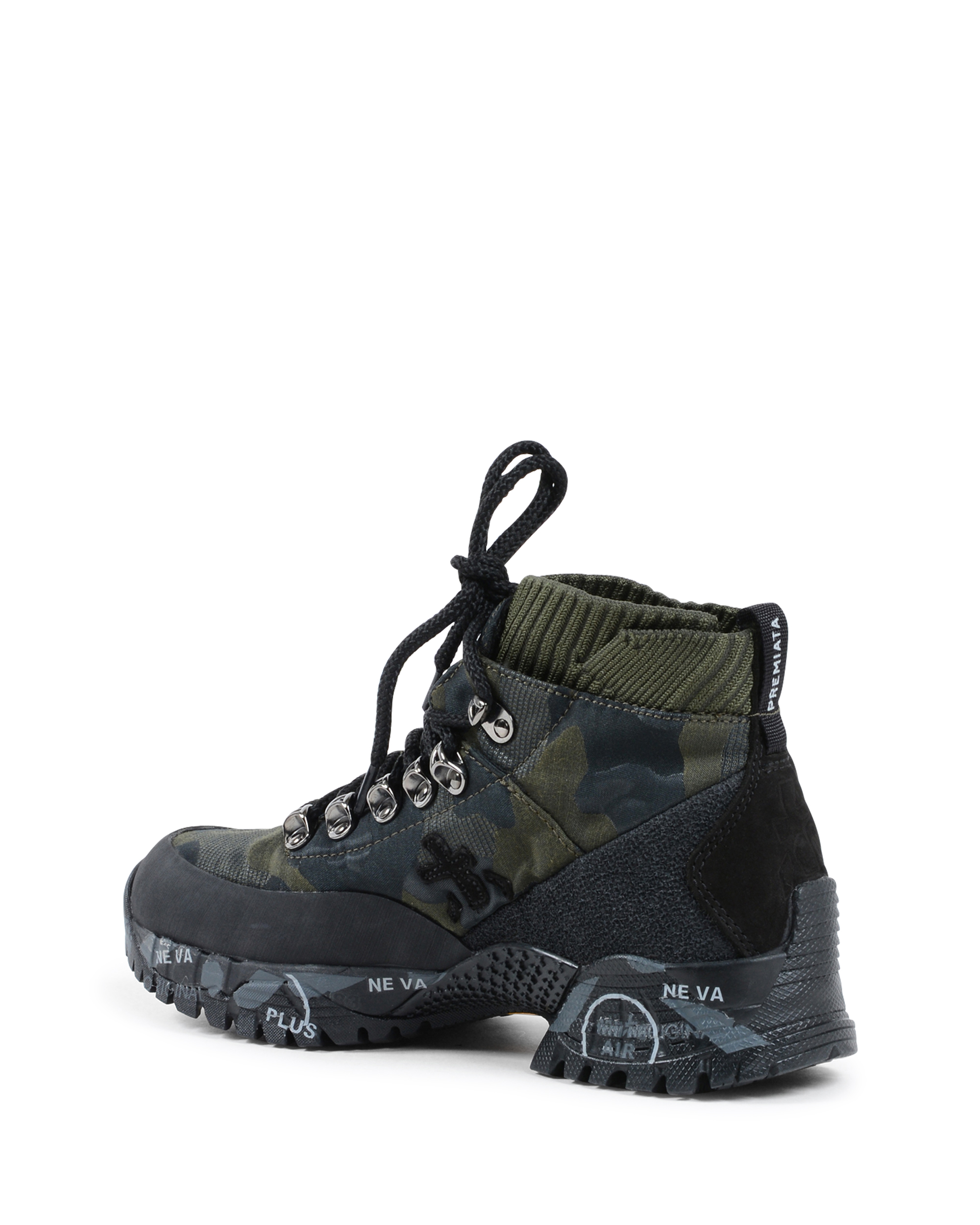 Premiata Womens Trekking Sneaker Military Green LOUTRECK 124