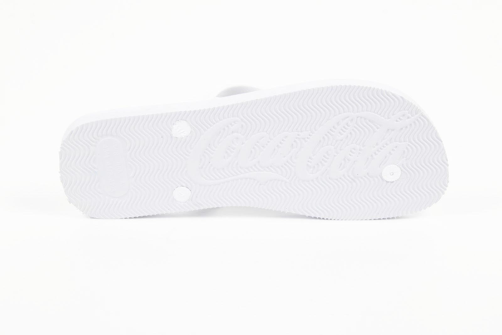 Chanclas Coca Cola para hombre CCA0588 SANDALIA BASIC MASCULINA BLANCO