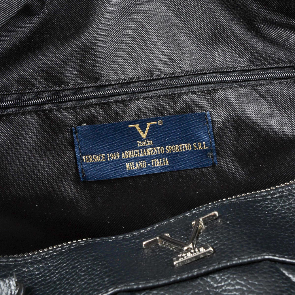 Bolso deportivo V 1969 Italia para hombre, color negro, KALI