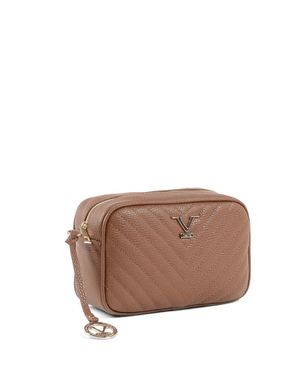 Bolso de mano de mujer V Italia Bronceado V101 52 DOLLARO CUOIO