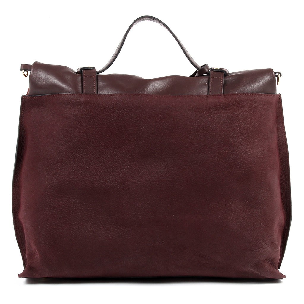 Bolso de mano para mujer Andrew Charles Burdeos LUCY